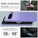 Spigen Thin Fit Case - качествен тънък матиран кейс за Google Pixel 8 Pro (лилав) 14