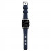 Nomad Rugged Strap - силиконова каишка за Apple Watch 42мм, 44мм, 45мм, Ultra 49мм (син-сребрист) 7