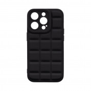 OBALME Block TPU Case - удароустойчив силиконов (TPU) калъф за iPhone 14 Pro (черен) 1