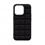 OBALME Block TPU Case - удароустойчив силиконов (TPU) калъф за iPhone 15 Pro (черен) 1