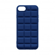 OBALME Block TPU Case - удароустойчив силиконов (TPU) калъф за iPhone SE (2022), iPhone SE (2020), iPhone 8, iPhone 7 (син) 1