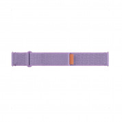 Samsung Fabric Sport Strap S/M 20mm ET-SVR93SVEGEU - оригинална текстилна каишка за Samsung Galaxy Watch, Huawei Watch, Xiaomi, Garmin и други часовници с 20мм захват (лилав) 2