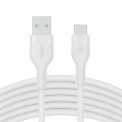 Belkin Boost Charge Flex USB-A to USB-C Cable (300 cm) (white) 3