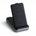 Satechi Duo Wireless Charger Power Stand 10000 mAh - безжична външна батерия за iPhone с MagSafe и Qi съвместими мобилни устройства (черен) 2