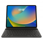 Apple Smart Keyboard Folio ITA - оригинален полиуретанов калъф, клавиатура и поставка за iPad Pro 12.9 (2018) (черен) 3