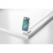 Nomad Stand One Magnetic Wireless Qi Charging Stand 15W - поставка (пад) за безжично зареждане за iPhone с Magsafe (бял) 10