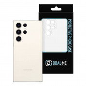 OBALME Basic Clear TPU Case - силиконов (TPU) калъф за Samsung Galaxy S23 Ultra (прозрачен)  2