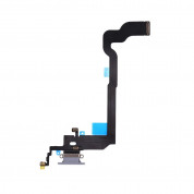 BK OEM iPhone X System Connector and Flex Cable for iPhone X (white)