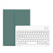 USAMS Winro Case and Bluetooth Keyboard for iPad Air 5 (2022), iPad Air 4 (2020) (green)