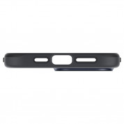 Spigen Style Armor MagSafe Case - хибриден кейс с най-висока степен на защита с MagSafe за iPhone 15 Pro Max (тъмносин) 5