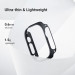 Pitaka Aramid Fiber Air Case - кевларен кейс за Apple Watch Ultra 49мм (черен) 6