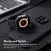 Pitaka Aramid Fiber Air Case - кевларен кейс за Apple Watch Ultra 49мм (черен) 7