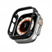 Pitaka Aramid Fiber Air Case - кевларен кейс за Apple Watch Ultra 49мм (черен) 1