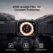 Pitaka Aramid Fiber Air Case - кевларен кейс за Apple Watch Ultra 49мм (черен) 8