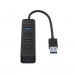 Orico USB-А 3.0 Hub 4 Port - 4-ри портов USB-A хъб с 3 х USB-A 2.0 и 1 х USB-A 3.0 порта (черен)  3