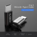 Orico USB-C Male to MicroUSB Female Adapter - адаптер от microUSB женско към USB-C мъжко за мобилни устройства с USB-C порт (черен) 7