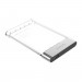 Orico HDD SSD 2.5 Hard Drive Enclosure 5Gbps - външна кутия за 2.5 инча дискове (прозрачен) 6