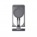 Nillkin PowerHold Mini Wireless Charging Stand - алуминиева сгъваема поставка за бюро и плоскости за безжично зареждане за iPhone с MagSafe (сребрист) 2