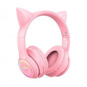 Onikuma B90 Gaming Wireless Over-Ear Headphones (pink) 1