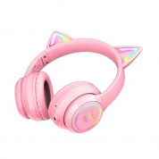Onikuma B90 Gaming Wireless Over-Ear Headphones (pink) 4