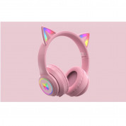 Onikuma B90 Gaming Wireless Over-Ear Headphones (pink) 6
