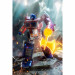 Robosen Flagship Optimus Prime Limited Edition - интерактивен робот (шарен) 11
