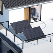 EcoFlow PowerStream Balcony Solar Kit System 800W With 2kWh Storage - комплект портативна електроцентрала, 2 броя соларни панели и микроинвертор за преобразуване на генерираната слънчева енергия в променлив ток (черен) 14