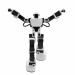 Robosen K1 Interstellar Scout - интерактивен робот (черен-бял) 8