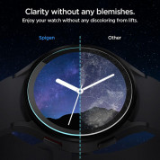 Spigen Tempered Glass GLAS.tR EZ Fit - стъклени защитни покрития за дисплея на Samsung Galaxy Watch 6 44мм (2 броя) 8