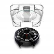 Spigen Tempered Glass GLAS.tR EZ Fit - стъклени защитни покрития за дисплея на Samsung Galaxy Watch 6 Classic 43мм (2 броя) 3
