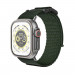 Tech-Protect Scout Watch Strap - изключително здрава текстилна каишка за Apple Watch 42мм, 44мм, 45мм, Ultra 49мм (зелен) 2