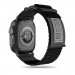 Tech-Protect Scout Watch Strap - изключително здрава текстилна каишка за Apple Watch 42мм, 44мм, 45мм, Ultra 49мм (черен) 1