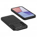Spigen Optik Armor Case - тънък качествен силиконов (TPU) калъф с капак за камерата за Samsung Galaxy S23 FE (черен) 10