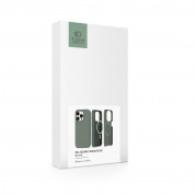 Tech-Protect Silicone MagSafe Case - силиконов (TPU) калъф с MagSafe за iPhone 15 Pro (зелен) 5