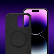 Tech-Protect Silicone MagSafe Case - силиконов (TPU) калъф с MagSafe за iPhone 15 Pro (зелен) 4
