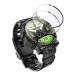 i-Blason SUPCASE ArmorBox Case With Tempered Glass Case - удароустойчив хибриден кейс с вградена силиконова каишка и стъклени протектори за Galaxy Watch 5, Galaxy Watch 4, Galaxy Watch 6 44мм (черен) 1