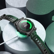 i-Blason SUPCASE ArmorBox Case With Tempered Glass Case - удароустойчив хибриден кейс с вградена силиконова каишка и стъклени протектори за Galaxy Watch 5, Galaxy Watch 4, Galaxy Watch 6 44мм (черен) 4
