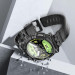 i-Blason SUPCASE ArmorBox Case With Tempered Glass Case - удароустойчив хибриден кейс с вградена силиконова каишка и стъклени протектори за Galaxy Watch 5, Galaxy Watch 4, Galaxy Watch 6 44мм (черен) 3