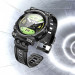 i-Blason SUPCASE ArmorBox Case With Tempered Glass Case - удароустойчив хибриден кейс с вградена силиконова каишка и стъклени протектори за Galaxy Watch 6 Classic 47мм (черен) 2