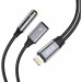 Tech-Protect Ultraboost Lightning to 3.5mm Adapter - Lightning адаптер към 3.5 аудио изход и Lightning изход (15 см) (черен)  1