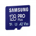 Samsung MicroSD 128GB PRO Plus A2 - microSD памет с SD адаптер за Samsung устройства (клас 10) (подходяща за GoPro, дронове и други)  2
