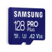 Samsung MicroSD 128GB PRO Plus A2 - microSD памет с SD адаптер за Samsung устройства (клас 10) (подходяща за GoPro, дронове и други)  3
