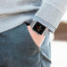 Tech-Protect Milanese Band Magnetic Stainless Steel Band - стоманена, неръждаема каишка за Apple Watch 38мм, 40мм, 41мм (бежов) 5