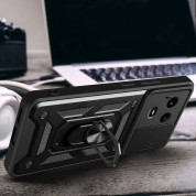 Tech-Protect CamShield Pro Hard Case - хибриден удароустойчив кейс с пръстен против изпускане за Realme 11 5G (черен) 3