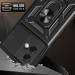 Tech-Protect CamShield Pro Hard Case - хибриден удароустойчив кейс с пръстен против изпускане за Motorola Moto G84 5G (черен) 3