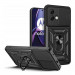 Tech-Protect CamShield Pro Hard Case - хибриден удароустойчив кейс с пръстен против изпускане за Motorola Moto G84 5G (черен) 1