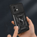 Tech-Protect CamShield Pro Hard Case - хибриден удароустойчив кейс с пръстен против изпускане за Motorola Moto G84 5G (черен) 5