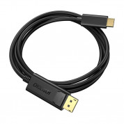 Choetech 4K USB-C to Display Port Cable - кабел с поддръжка на 4K за свързване от USB-C към Display Port (180 см) (черен) 2