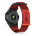 Tech-Protect Scout Watch Strap - изключително здрава текстилна каишка за Garmin Fenix 7X, Fenix 6X Pro, Fenix 6X, Fenix 5X Plus, Fenix 5X, Fenix 3HR, Fenix 3 (оранжев) 1