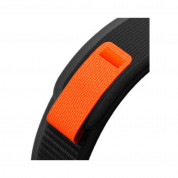 Tech-Protect Nylon Sport Band - текстилна каишка за Garmin Fenix 7X, Fenix 6X Pro, Fenix 6X, Fenix 5X Plus, Fenix 3HR, Fenix 3 (черен-оранжев) 1
